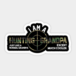 Fathers Day 2018 Grandpa Hunting T Shirts Huntingtshirt Sticker